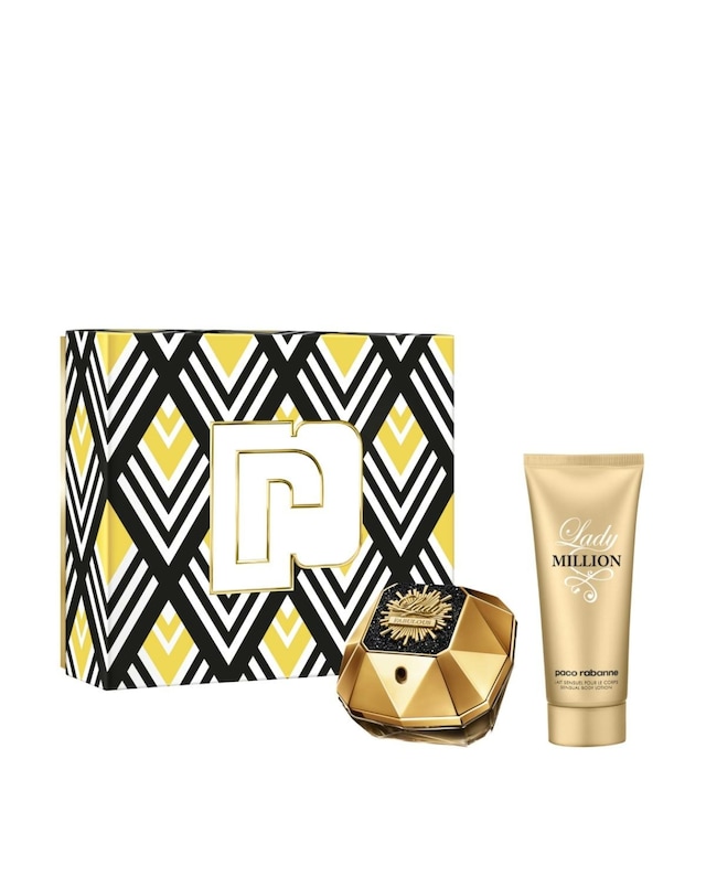 Rabanne Lady Million Fabulous Eau De Parfum 80ml Gift Set